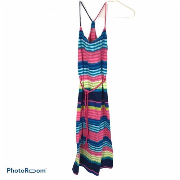 Girls Striped Children’s Place Maxi Dress Size 7/8 - Picture 2 of 7